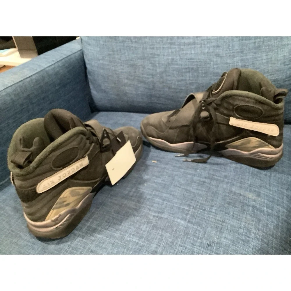 Used Air Jordan 8 Retro Winterized Gunsmoke With original Box Size 10